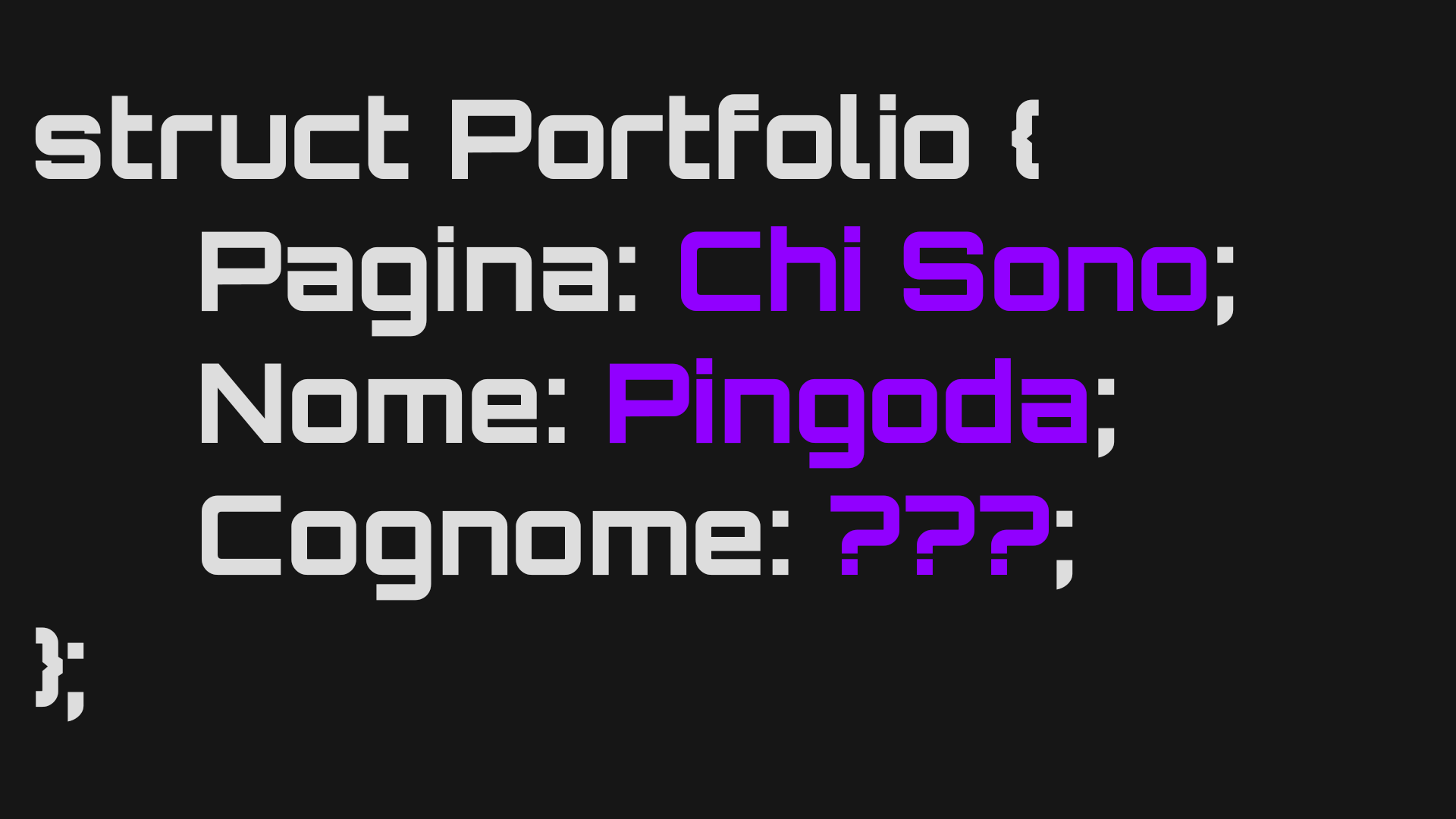 Chi Sono